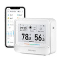 INKBIRD WiFi Thermometer Hygrometer, Temperature and Humidity Sensor with Weather Station, 9-in-1 IBS-TH5 with Electronic Ink Display, 2 Years Free Data Storage Export, Remote Monitor for Room by Inkbird