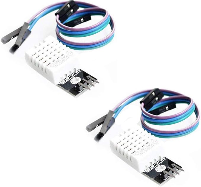 AITRIP 2pcs DHT22/AM2302 Digital Temperature and Humidity Sensor Module Temperature Humidity Monitor Sensor Replace SHT11 SHT15 for Arduino Electronic Practice DIY - Image 4
