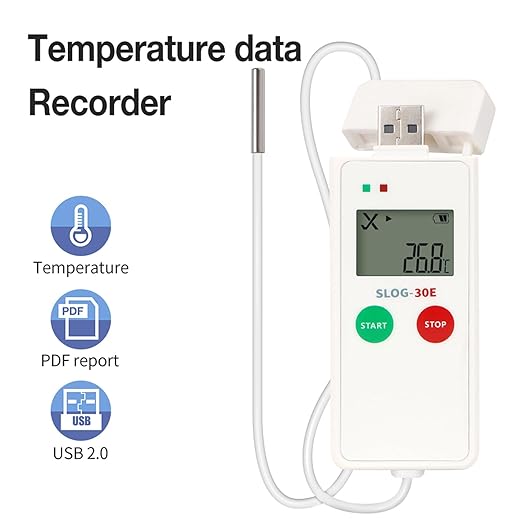 High Accuracy Temperature Humidity Data Logger with External Probes For Immediate In Storage Cold Chain - Image 3