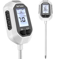 4-in-1 Soil Moisture Meter, Digital Plant Temperature/Soil Moisture Test & PH Meter/Sunlight Intensity, Backlight LCD Display for Gardening, Farming and Outdoor Plants by YAMRON