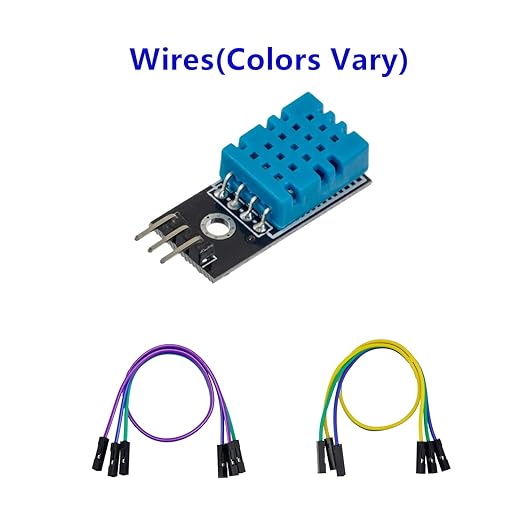 BOJACK DHT11 Temperature Humidity Sensor Module Digital Temperature Humidity Sensor 3.3V-5V with Wires for Arduino Raspberry Pi 2 3 (Pack of 2) - Image 5