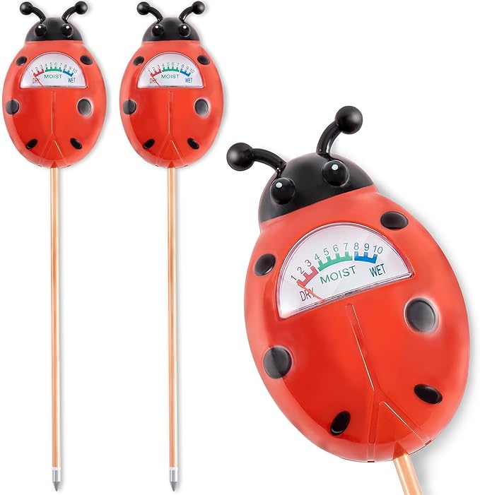 Tennedriv Green 2 Pack Soil Moisture Meter for House Plants, Plant Water Meter,Plant Moisture Meter for House Plants and Outdoor Plants, No Batteries Required by TennedrivGreen