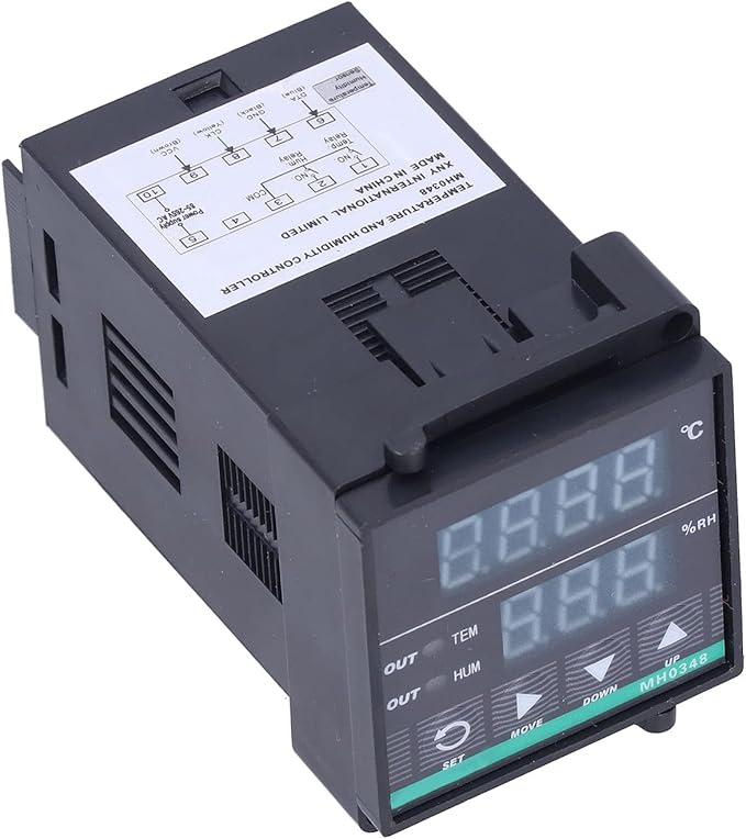 Temperature Humidity Controller Digital Smart Monitor MH0348 AC85250V for Roasting Rooms Depots Warehouses Computer Rooms Breeding Textile Industry - Image 8