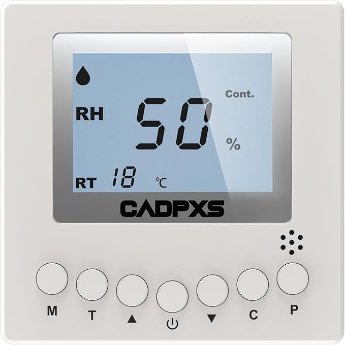 CADPXS Remote Controller for Remois X70 / XP70 / X125 / XP125 / X145 / XP145 Basement/Crawl Space Dehumidifier - Digital Humidity & Temperature Control, 25ft Cable, Adapt The Humidity Level by CADPXSGLOBALINC