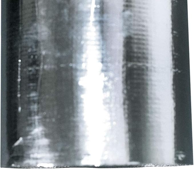 US Energy Products 250 sqft (4ft x 62.5ft) Aluminum Foil Barrier Insulation Sauna Non Perforated Solid 8 Mil Reinforced Aluminum Vapor Barrier. - Image 4