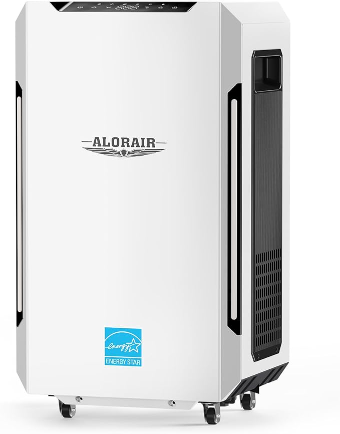 ALORAIR Energy Star Most Efficient Commercial-Grade Dehumidifier with Pump & Drain Hose Whole-House Dehumidifier for Basement, Home, Bathroom, Bedroom, Garage, Warehouse, Industrial 5-Year Warranty by ALORAIRSOLUTIONSINC0J0DC