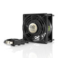 AC Infinity AXIAL 9238, Muffin Fan, 120V AC 92mm x 38mm High Speed, for DIY Cooling Ventilation Exhaust Projects by ACInfinity