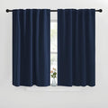 NICETOWN Blackout Curtains Window Drapes - (Navy Blue Color) 42 inches W by 40 inches L, Set of 2, Blackout Curtain Panels for Boy's Nursery by NICETOWN