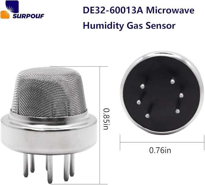 DE32-60013A Microwave Humidity Gas Sensor DE32-60011A Fits for Samsung Kenmore Maytag Amana Jenn Air Microwave Replaces 2078403 AP4215618 PS4224098 EAP4224098 - Image 2