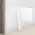 Wall Protector Clear Contact Paper Electrostatic Absorption Wall Protective Film Removable Transparent Plastic Static Cling Stickers for Kitchen and Office from Bin Chair Back Furniture Door Dog Cat by Unknown