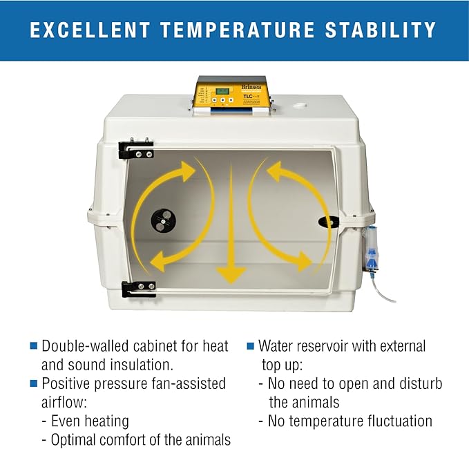 Brinsea TLC-50 Advance Series II Large Bird Brooder Pet Incubator with Nebulizer and Digital Display, ICU Incubator for Adult Birds, Newborn Puppies, Kittens, and Other Small Animals - Image 5