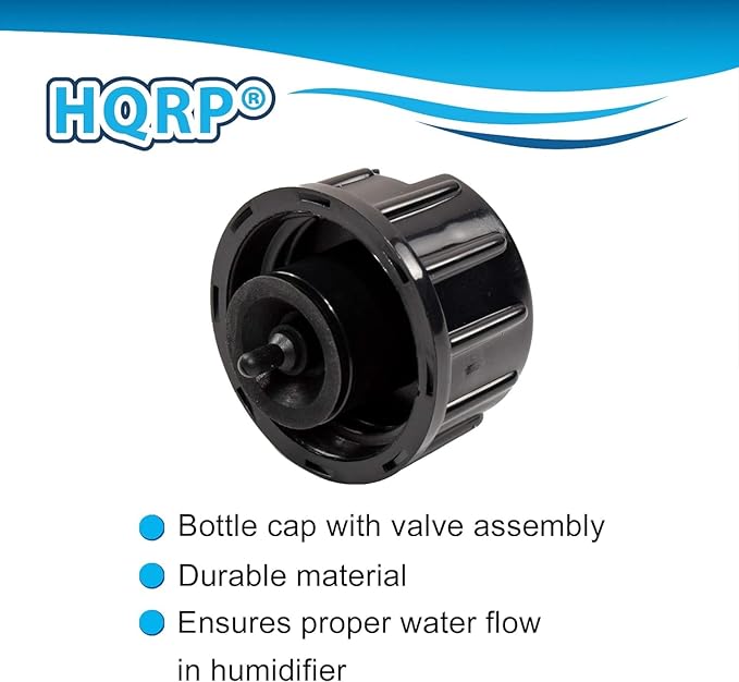 HQRP Bottle Valve Cap Compatible with Essick Air AirCare Bemis 696 Series Credenza 696100, 696400, 696400HB, 696800, 697400, 697500, 697500HB, 6964, 6974 Humidifiers - Image 4