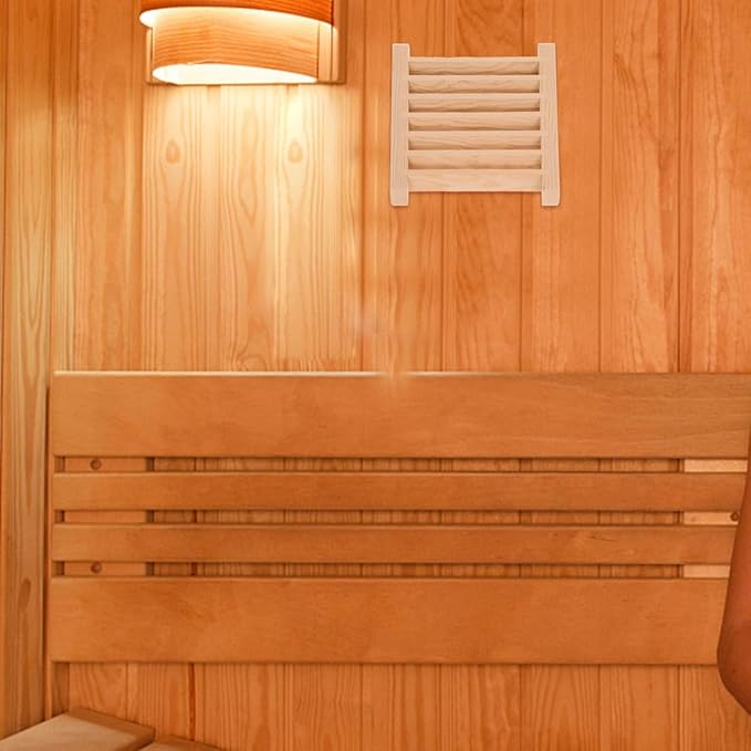 Sauna Room Air Vent Grille Wooden Ventilation Panel Steam Room Accessories Sauna Vent Louver - Image 7
