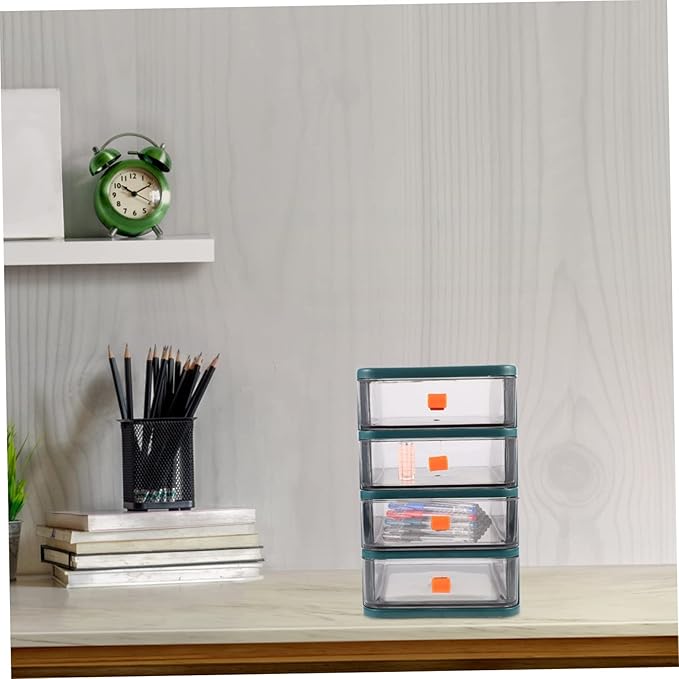 Cosmetic Storage Box Mini Organizer Desk Shelf Organizer Portable Jewelry Box Desktop Storage - Image 4