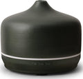 Porseme 500ml Ceramic Essential Oil Diffuser Aromatherapy Ultrasonic Cool Mist Humidifier 15-21 Running Hours Air Diffusers for Sleeping Yoga Office Working Spa and Rest (Hunter Green) by Porseme