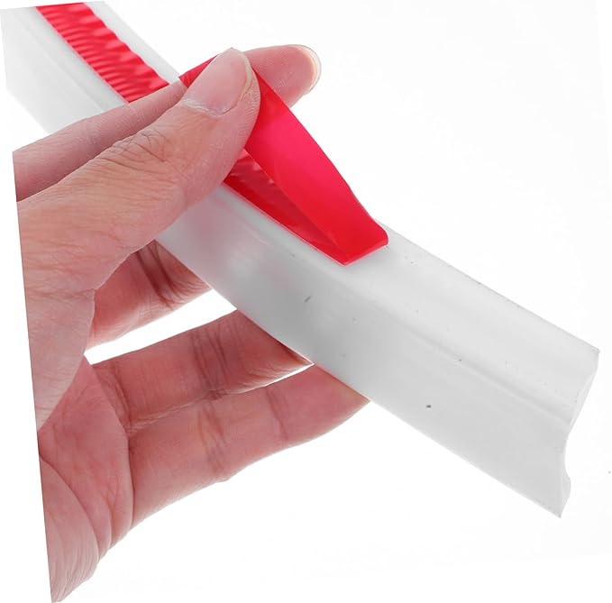 Bathroom Water Strip Barrier Silicone Shower Guard for Water Control Bathroom and Kitchen Easy Installation and Durable Design - Image 3