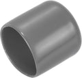 uxcell 20pcs Rubber End Caps 24mm ID Vinyl PVC Round Tube Bolt Cap Cover Screw Thread Protectors Dark Grey by uxcell