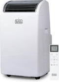 BLACK+DECKER Smart Portable Air Conditioner, 14,000 BTU for Rooms up to 700 Sq. Ft., Smart Portable AC with Follow Me Remote and Window Kit, BPACT14WT, White by BLACKDECKER
