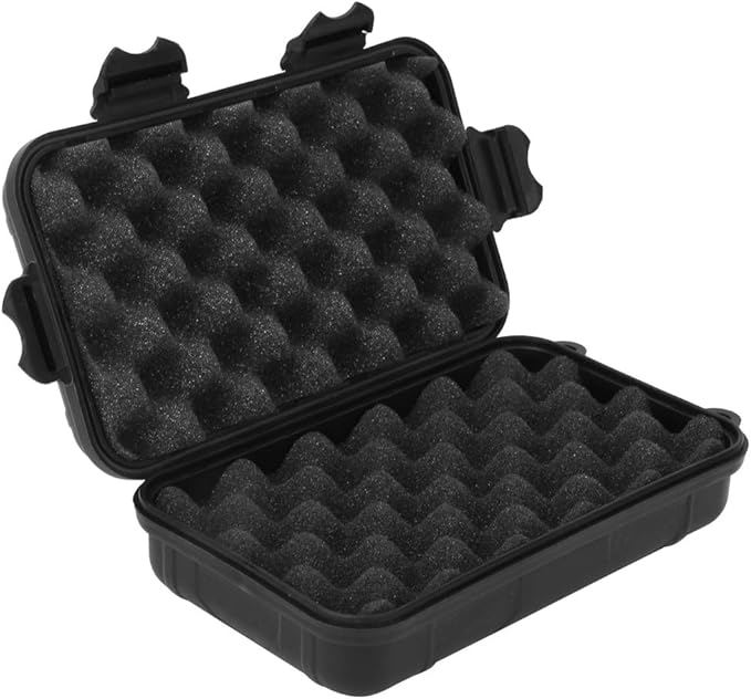 Alomejor Survival case,Shockproof airtight Dry Storage Box for Outdoor Anti Pressure Protection Emergency Kits Storing Electronics Carrying Small Gear - Image 9