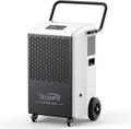 Commercial Dehumidifier with Pump, 260 Pints Industrial Dehumidifier for Basements, Industrial or Commercial Spaces, and Flood Restoration up to 8,500 Sq Ft with Auto Defrost by ClickheretofollowSijipt