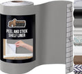 GORILLA GRIP Peel and Stick Paper, Removable Cover for Books, Shelves, Countertops, Drawers, Cabinets and Crafts, Easy Install Kitchen Decor, Shelf, Drawer, Cabinet Liners, 17.5 in x 20 FT Gray by GorillaGrip
