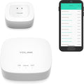 YoLink Smart Home Starter Kit: Hub & Water Leak Sensor 1, LoRa Up to 1/4 Mile Open-Air Range, SMS/Text, Email & Push Notifications, w/Alexa, IFTTT, Home Assistant by YoLink