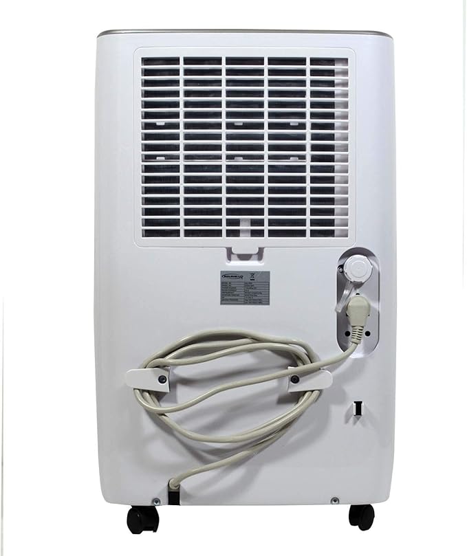 Soleus Air Energy Star Rated 4,500 SqFt., 50 Pint Dehumidifier With Mirage Display and Tri-Pat Safety Technology (50 Pint), White (DSJ-50E-01) - Image 3
