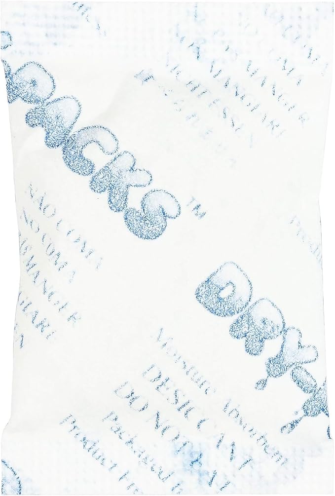 Absorbent Industries Dry-Packs Silica Gel in Cotton Dehumidifier Absorbs Moisture 3 Gram 10PK by DryPacks