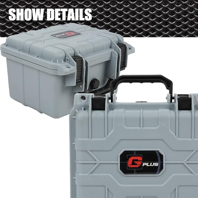 G-PLUS Graded Card Storage Box Compatible with BGS PSA SGC FGS Weatherproof Graded Sports Trading Cards(Small, Gray) - Image 7