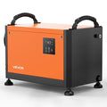 VEVOR 70 Pints Commercial Dehumidifier with Pump, Portable Crawl Space Dehumidifiers for Basement Storage Room Industrial, Auto Defrost/Drainage, Heavy-duty Galvanized Steel, with 2 Drain Hoses by VEVOR