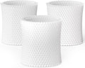 Leemone Humidifier Wicking Replacement Filter Compatible with Canopy Bedside and Nursery Humidifiers, Made with Wood Pulp, Paper Filter，3-Pack by Leemone