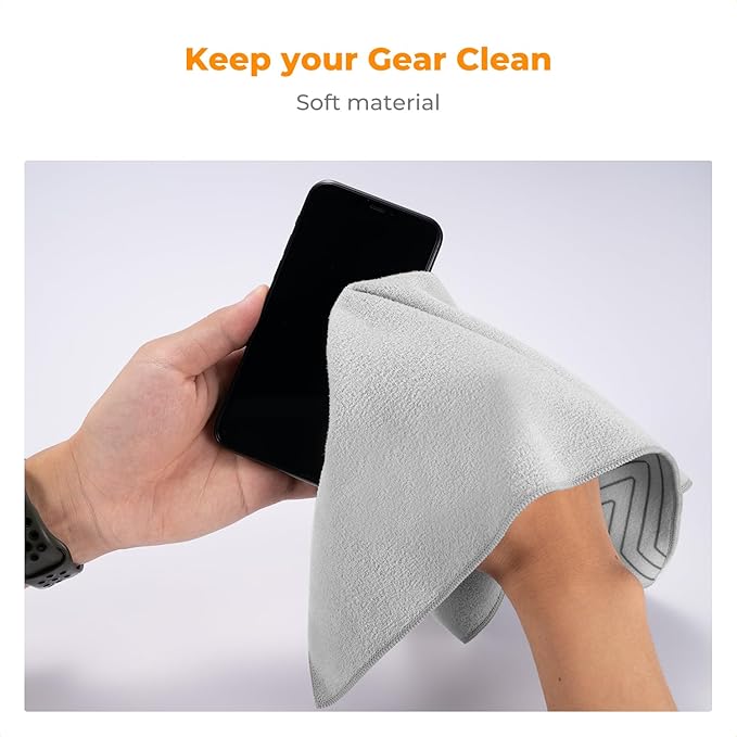 K&F CONCEPT Lens Camera Protective Wrap, Anti-scratch Lens protector, Magic Self-Adhesive Cloth Camera Wrap for Camera Lens/DSLR/Accessories - Image 5