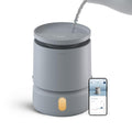 BLUEAIR Room Humidifier - DreamWell - 48Hr Top-Fill Mist-Free InvisibleMist Technology Aroma Stone for Essential Oils and Soothing Mood Lighting - Quiet Operation for Bedroom and Home Use, Grey by BlueairInc