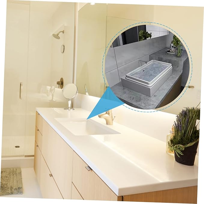 balacoo Self-adhesive Water Retaining Strip for Bathroom Kitchen Shower Guard Seal Easy Installation Keeps Areas Dry - Image 7