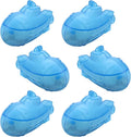 puxyblue  Upgraded 6-Pack Humidifier Tank Cleaner Blue Small Submarine Fit for Most Humidifiers and Fish Tanks, Purifies Water, Prevents Hard Water Build Up, Eliminates White Dust by puxyblue