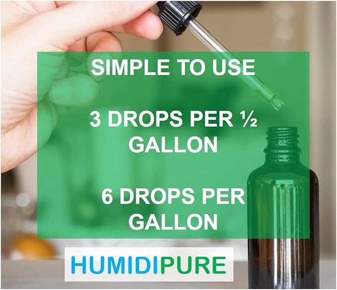 Natural Food Grade Concentrate. 200 day+ Humidifier Treatment Additive*. Prevent Slimy, Crusty and Rusty Buildup. Keep Water Clean and Odor Free - Image 7
