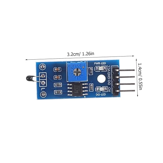 HOMSFOU 20pcs Temperature-Sensitive Car Sensor Module Digital Output Do for Environmental Monitoring - Image 3