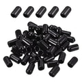 DMiotech 100 Pack 7mm ID Black Screw Thread Protectors Rubber End Caps Bolt Covers for Screw Bolt Furniture Pipe by DMiotech