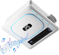BSEED Bathroom Exhaust Fan with Bluetooth Speaker & Heater, 1800W Dual-Heat, 230 CFM, 3CCT+5-Color RGB Light, Negative Ion, Wall Control by BSEED