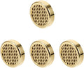 Hemoton 4Pcs Round Golden Cigar Humidor Humidifier Sponge for 20-25 Cigars Humidor Accessories Moisture Control Container for Optimal Cigar Storage by HEMOTON