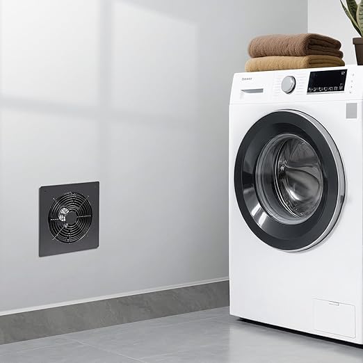 VEVOR Through-The-Wall Ventilation Fan with Cover, 205 CFM, 7-inch Diameter Exhaust Fan Hose, Adjustable Duct for Kitchen, Living & Laundry Room Workshop - Image 8
