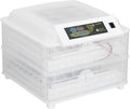 112 Egg Incubator, Efficient Incubator Hatching Eggs, with Automatic Egg Turner, Temperature Control & Humidity Display, Fahrenheit, LED Panel Display by Unknown