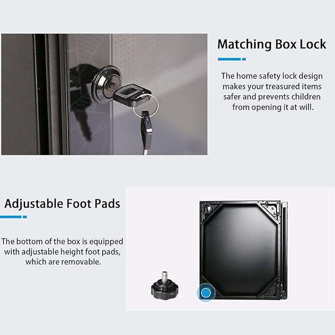 28L Camera Dry Cabinet Digital Control Dehumidifier, Electronic Dry Box for Camera Lens Electronic Equipment Stamp Tea Jewelry Storage - Image 3