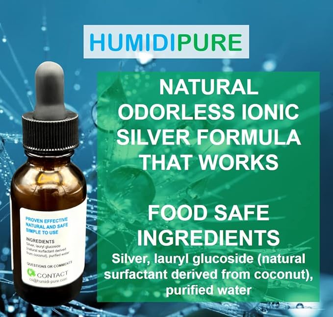 Natural Food Grade Concentrate. 200 day+ Humidifier Treatment Additive*. Prevent Slimy, Crusty and Rusty Buildup. Keep Water Clean and Odor Free - Image 5