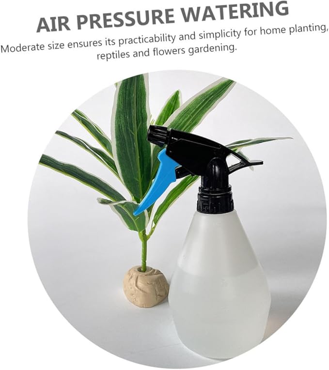 Toyvian 3pcs Watering Can Set for Plants Portable Humidifier Spray Nozzle for Terrariums and Indoor Gardens Lightweight Plastic Design - Image 9