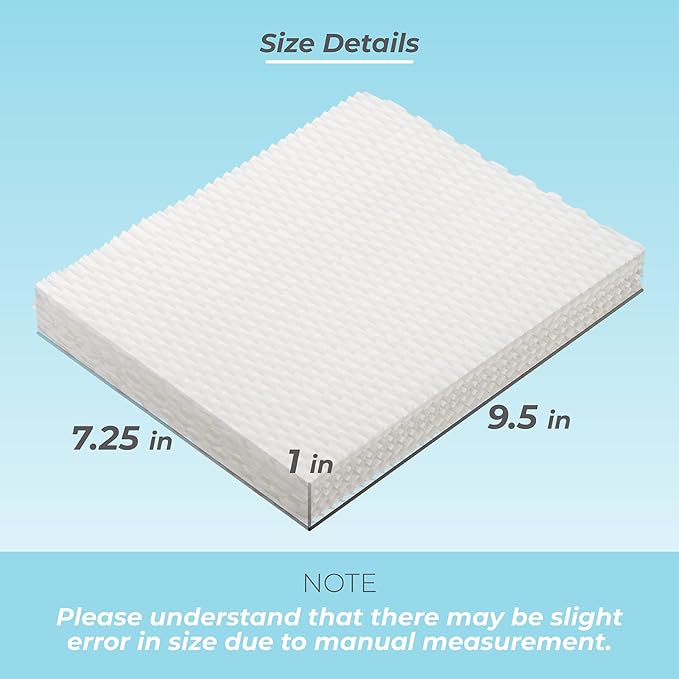 ANTOBLE 4 Pack MD1-0034 Humidifier Wick Replacement Filters Compatible with Vornado EVAP2, EVAP40, EV100, EV200, EVDC300, EVDC500, EVDC505 Evaporative Humidifiers - Image 6