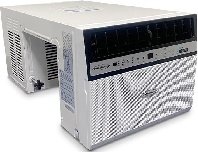 WS5-10HW-301 Electronic Saddle Air Conditioner with Heat and WiFi, 10000 BTU Cooling & Heating Capacity, 74 pts/day Dehumidifying Capacity, Dehumidifier Mode, MyTemp Sensor, Digital Temperature - Image 3