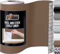 GORILLA GRIP Peel and Stick Paper, Removable Cover for Books, Shelves, Countertops, Drawers, Cabinets and Crafts, Easy Install Kitchen Decor, Shelf, Drawer, Cabinet Liners, 11.8 in x 10 FT Dark Beige by GorillaGrip