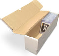 BCW 14-Inch Semi-Rigid #1 Storage Box - 1 Pack | Holds 350 Semi-Rigid Card Holders | Vertical Card Organizer | Ideal for Sports, Trading Cards Baseball, Magic, Pokemon by BCW