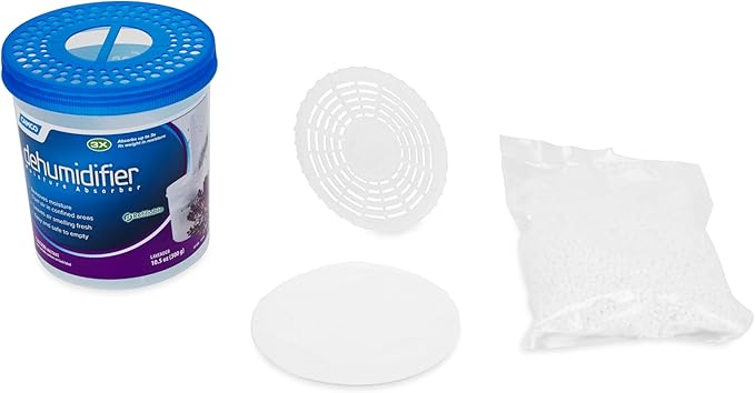 Camco Dehumidifier Moisture Absorber - Absorbs Up to 3x Its Weight in Water, Reduces Moisture and Humidity in Offices, Closets, Bathrooms, Kitchens, Boats, RVs and More – Refillable (44280) - Image 3